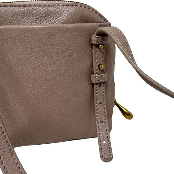 HOBO Nash Crossbody Purse Small Bag Pink Leather Zip Around Tassel Womens - Picture 6 of 16